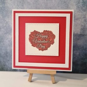 Valentines handmade card
