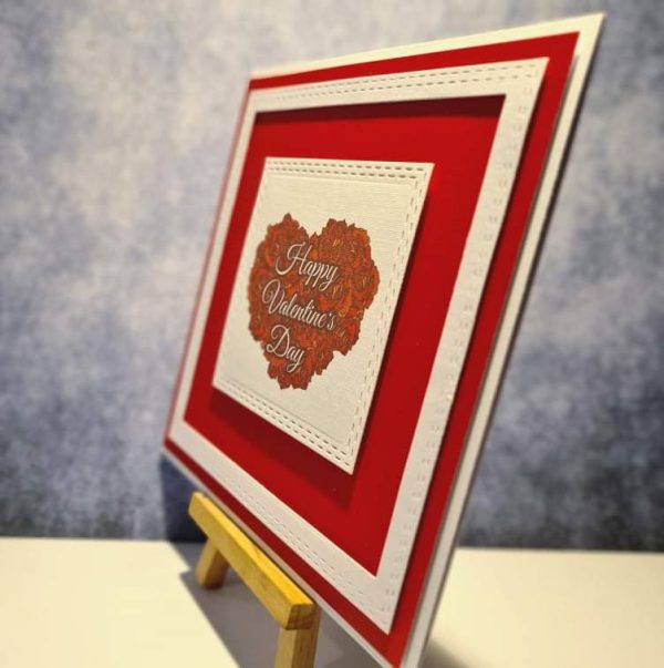 Valentines handmade card