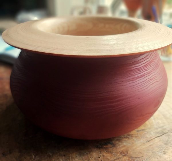 Handcrafted Purple Bowl