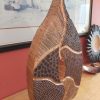 Moroccan-Double-Sided-Sculpture on sideboard
